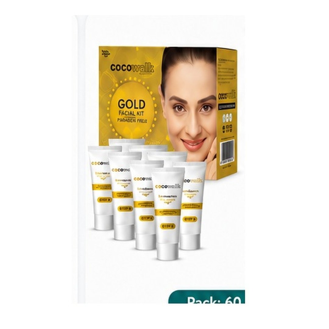 Gold Facial Kit - 6 Steps