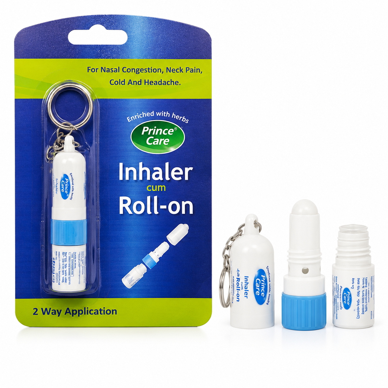 Prince Care Inhaler cum Roll-on