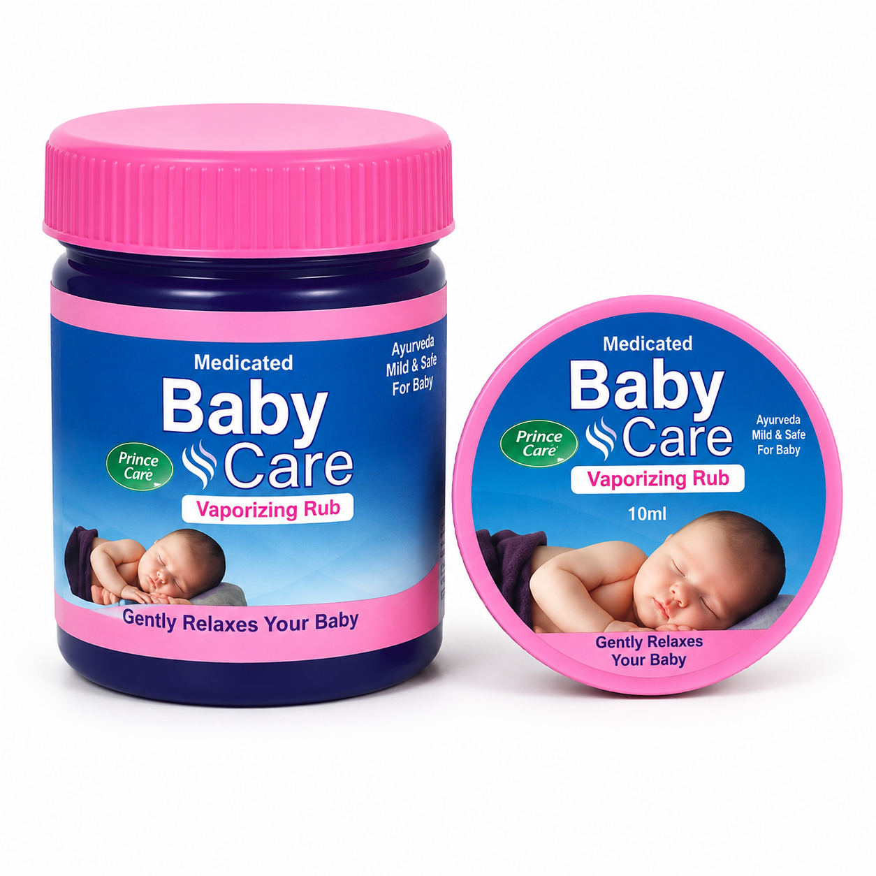 Prince Care Medicated Baby Care Vaporizing Rub